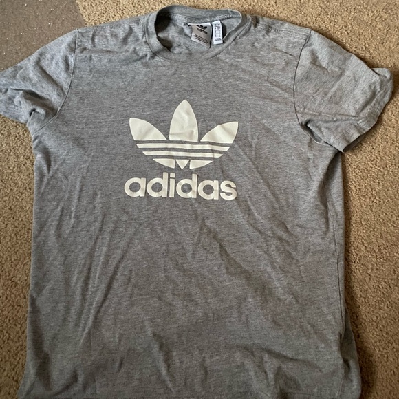 Grey adidas shirt - Picture 1 of 3